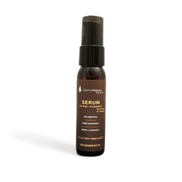 lawenda rozmaryn _ lawender rosemary _ naturalne serum do rąk i paznokci dermonatura